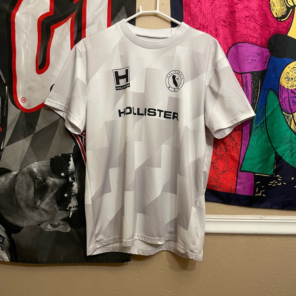 Hollister soccer jersey